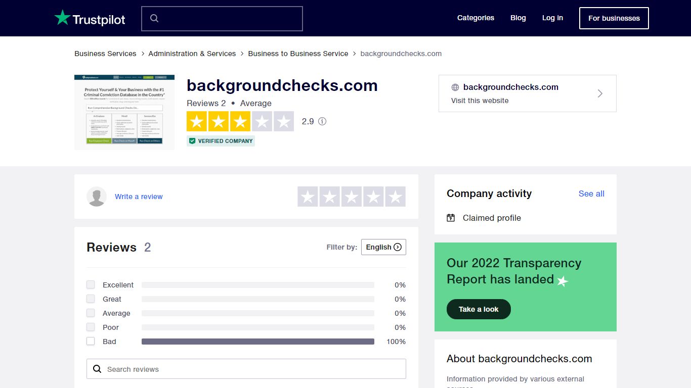 backgroundchecks.com Reviews | Read Customer Service Reviews of ...